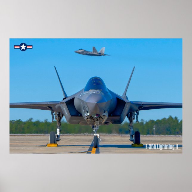 AFFICHE F-35A ÉCLAIRAGE II (Devant)