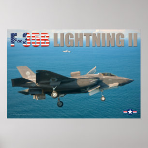 AFFICHE F-35B ÉCLAIRAGE II