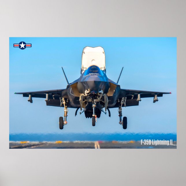 AFFICHE F-35B ÉCLAIRAGE II (Devant)
