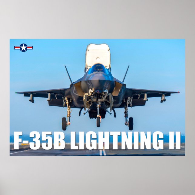 AFFICHE F-35B ÉCLAIRAGE II (Devant)