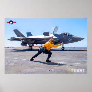 AFFICHE F-35B ÉCLAIRAGE II