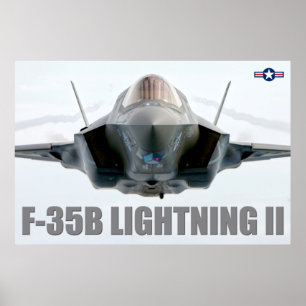 AFFICHE F-35B ÉCLAIRAGE II