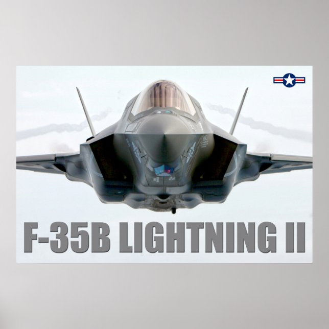 AFFICHE F-35B ÉCLAIRAGE II (Devant)