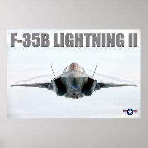 AFFICHE F-35B ÉCLAIRAGE II