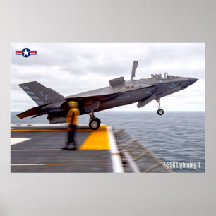 AFFICHE F-35B ÉCLAIRAGE II
