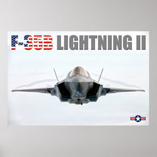 AFFICHE F-35B ÉCLAIRAGE II