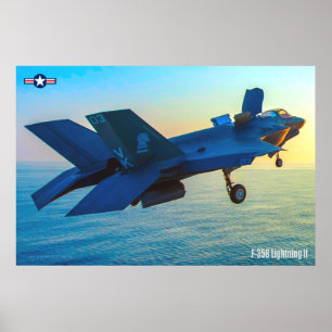 AFFICHE F-35B LIGHTNING II