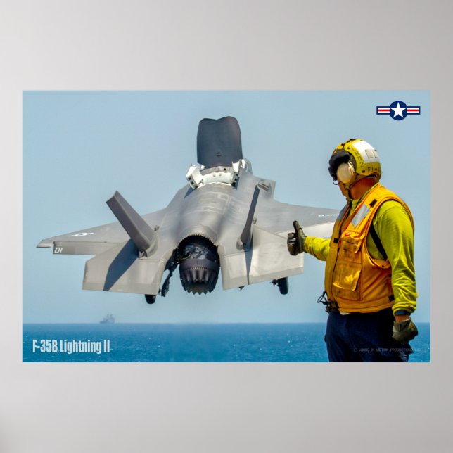 AFFICHE F-35B LIGHTNING II (Devant)