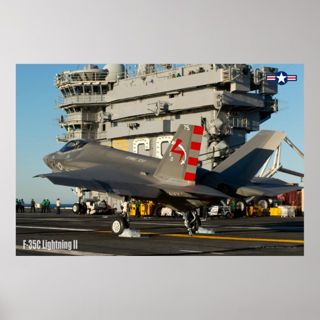 AFFICHE F-35C ÉCLAIRAGE II (Devant)