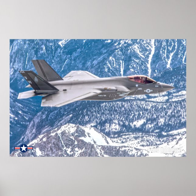 AFFICHE F-35C ÉCLAIRAGE II (Devant)