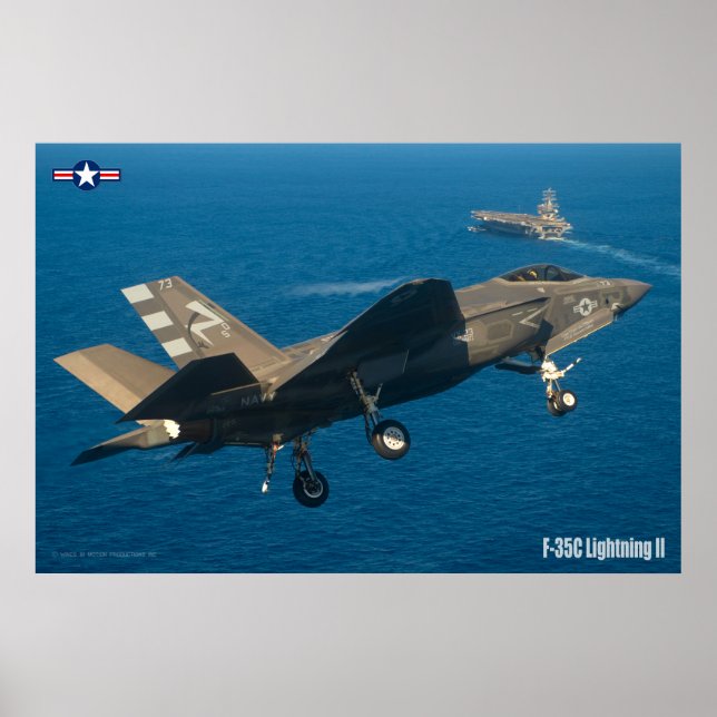 AFFICHE F-35C ÉCLAIRAGE II (Devant)