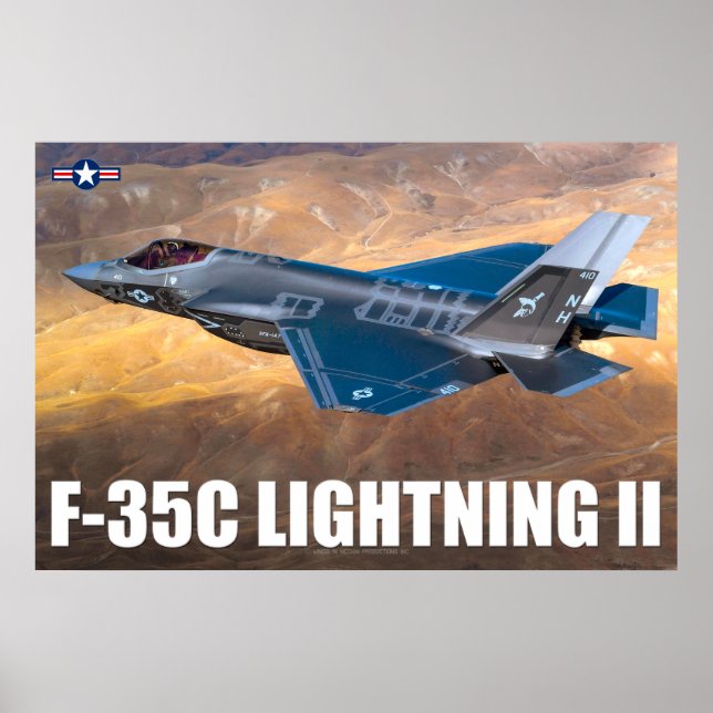 AFFICHE F-35C ÉCLAIRAGE II (Devant)