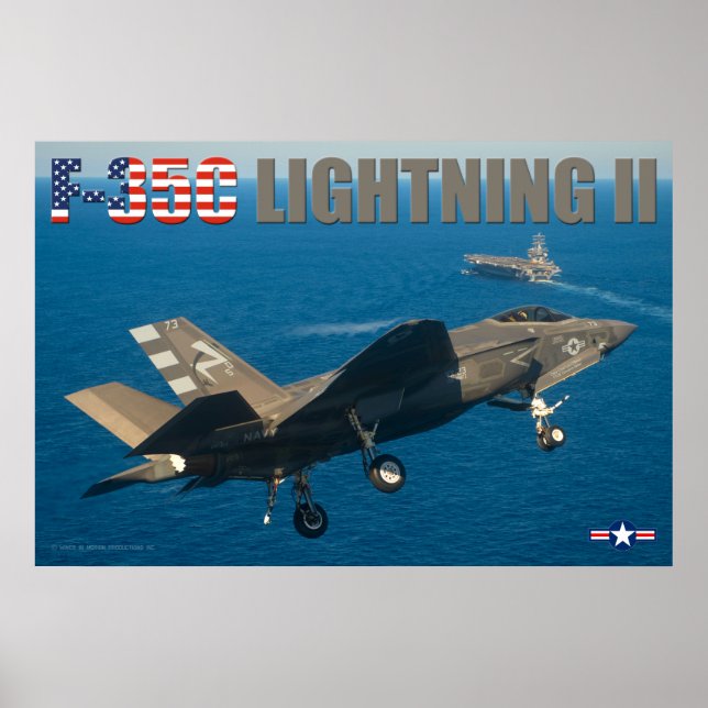 AFFICHE F-35C ÉCLAIRAGE II (Devant)