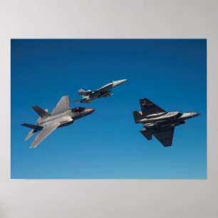 Affiche F-35C Lightning II