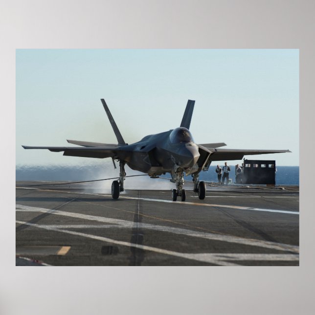 Affiche F-35C Lightning II (Devant)
