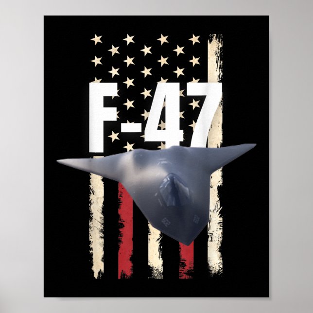 Affiche F 47 Avion de chasse à réaction F-47 - Office (Devant)