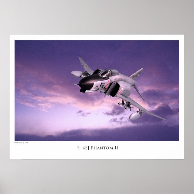 Affiche F-4 EJ Phantom II (Devant)