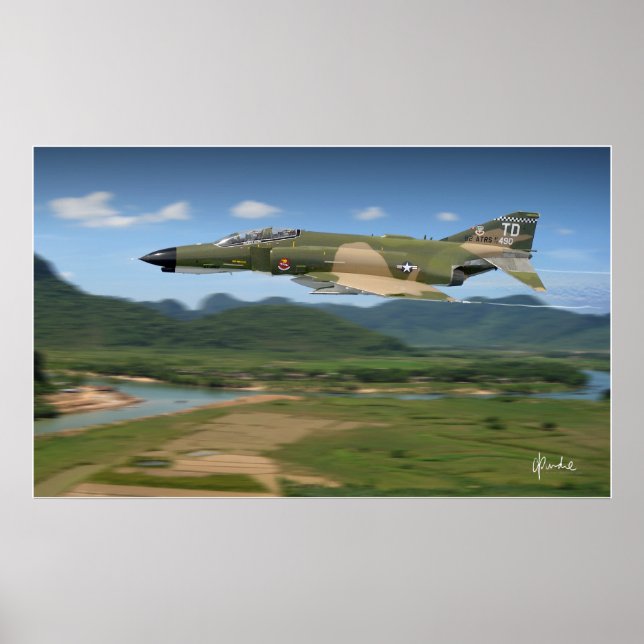Affiche "F-4 Passe basse" (Devant)