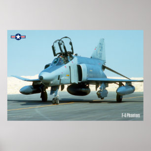 AFFICHE F-4 PHANTOM