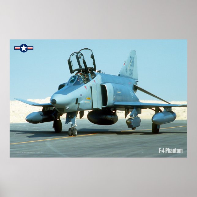 AFFICHE F-4 PHANTOM (Devant)