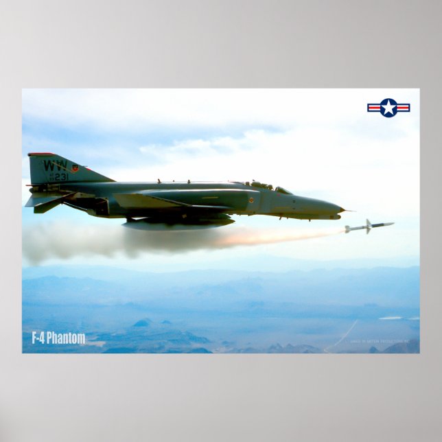 AFFICHE F-4 PHANTOM (Devant)