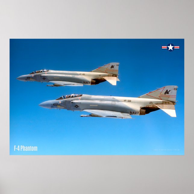 AFFICHE F-4 PHANTOM (Devant)