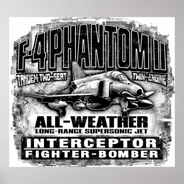 Affiche F-4 Phantom II (Devant)