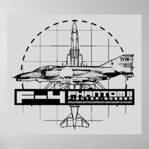 Affiche F-4 Phantom II