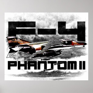Affiche F-4 Phantom II