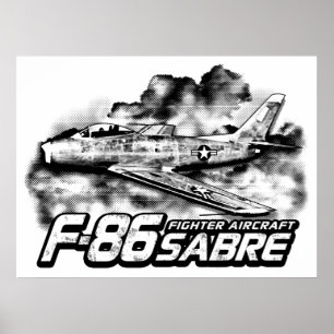 Affiche F-86 Sabre