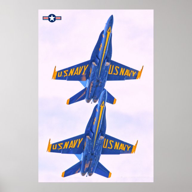 AFFICHE F/A-18C HORNET (Devant)