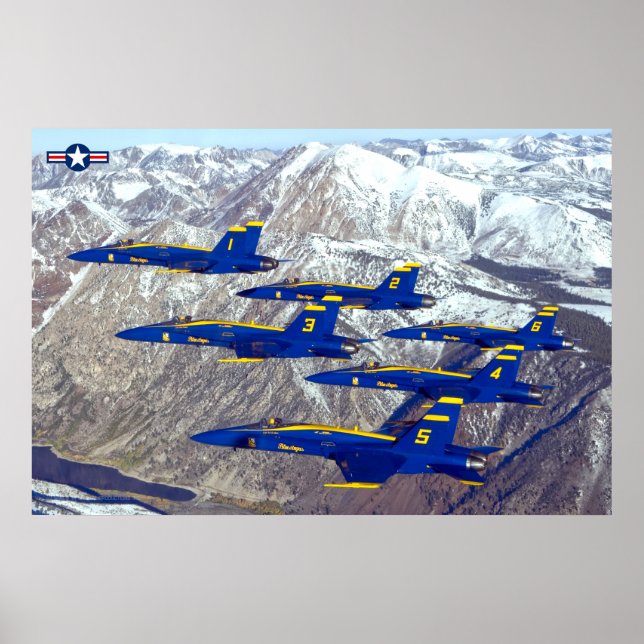 AFFICHE F/A-18C HORNET (Devant)