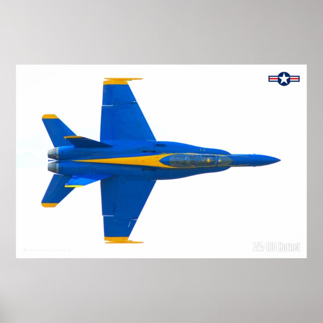 AFFICHE F/A-18D HORNET (Devant)