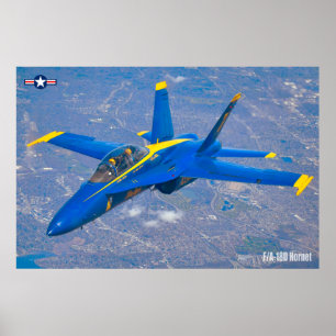AFFICHE F/A-18D HORNET