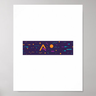 Affiche F-Caw-F Classic Minimal Clean