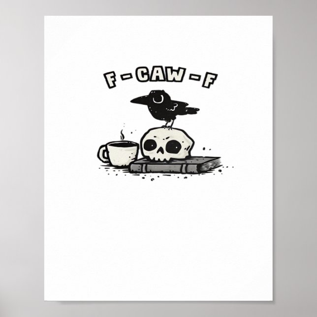 Affiche F Caw F Cool Unique Look (Devant)