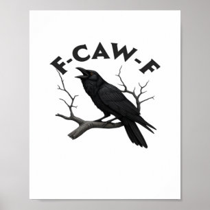 Affiche F Caw F Créatif Essentiel Esthétique