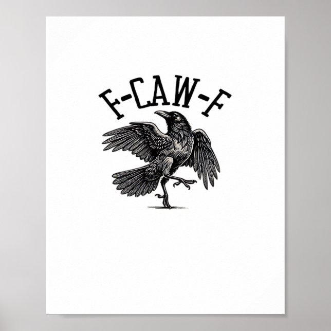 Affiche F Caw F Crow Creative Casual (Devant)