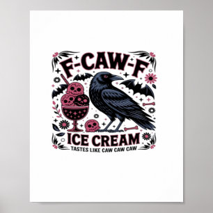 Affiche F Caw F Drôle Tendance
