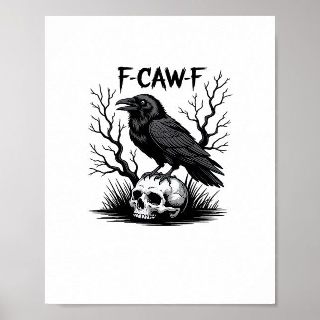 Affiche F Caw F Look Vintage Essentiel Cool (Devant)
