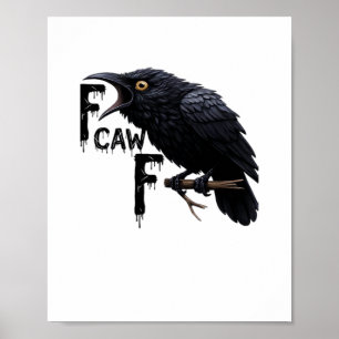 Affiche F Caw F Rétro Classique