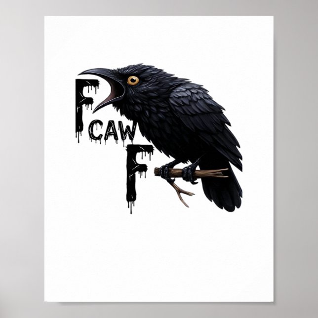 Affiche F Caw F Rétro Classique (Devant)