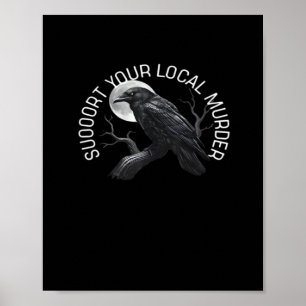 Affiche F-Caw-F - Soutenez votre meurtre classique