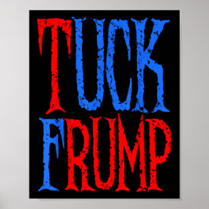 Affiche F Trump, patriote américain, protestation astucieu