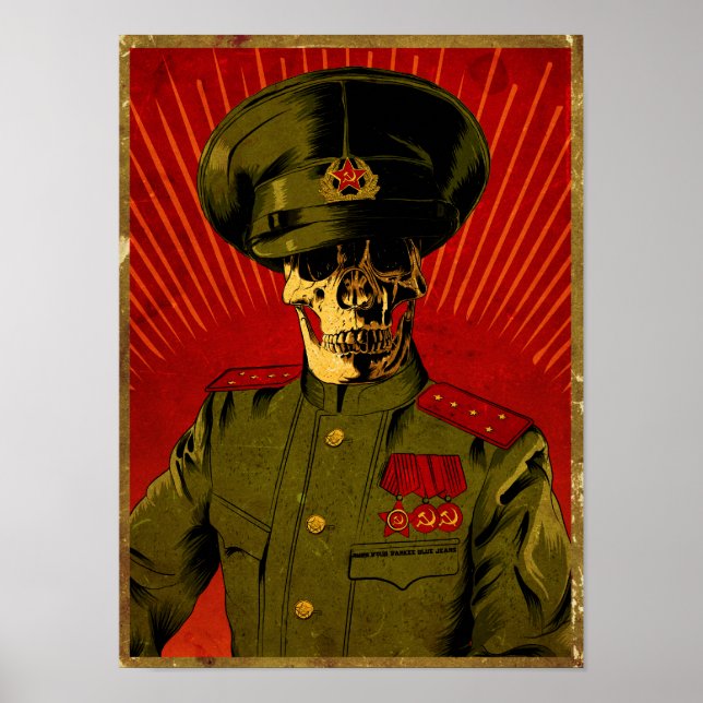 Affiche F*** Vos jeans bleus Yankee (Devant)