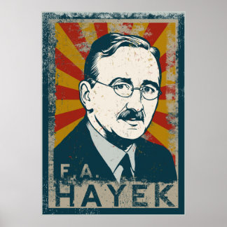 Affiche FA Hayek