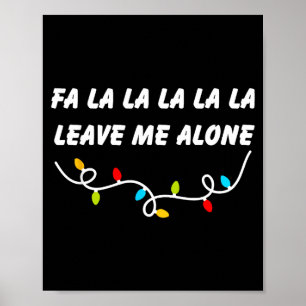 Affiche Fa La La La La La Laissez-Moi Tranquille Drôle De 