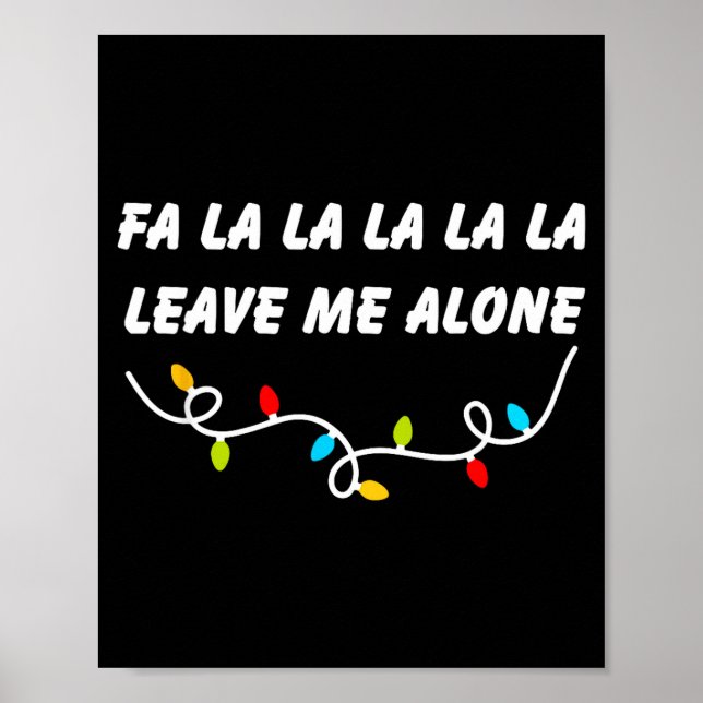 Affiche Fa La La La La La Laissez-Moi Tranquille Drôle De  (Devant)