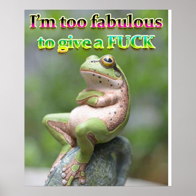 AFFICHE FAB FROG FREDDIE (Devant)