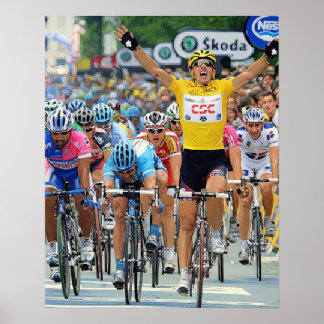 Affiche Fabian Cancellara Héros Précoce Étape 3 Tour de Fr